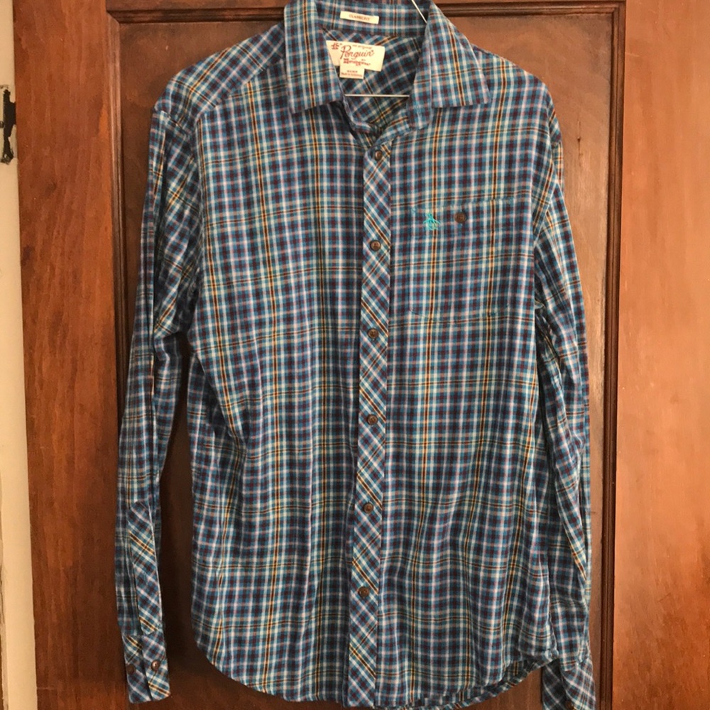 Penguin Original Blue Flannel